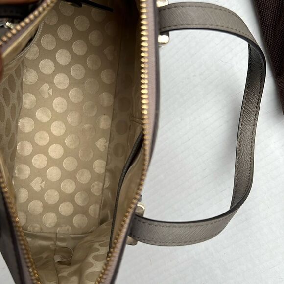 Kate Spade Cedar Street Maise Satchel in a shade of grey or taupe. - Picture 5 of 15